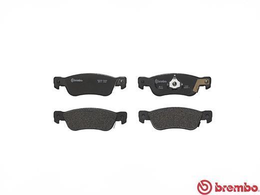 Jogo de 4 pastilhas de travão BREMBO ref. P 34 003