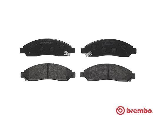 Jogo de 4 pastilhas de travão BREMBO ref. P 34 005