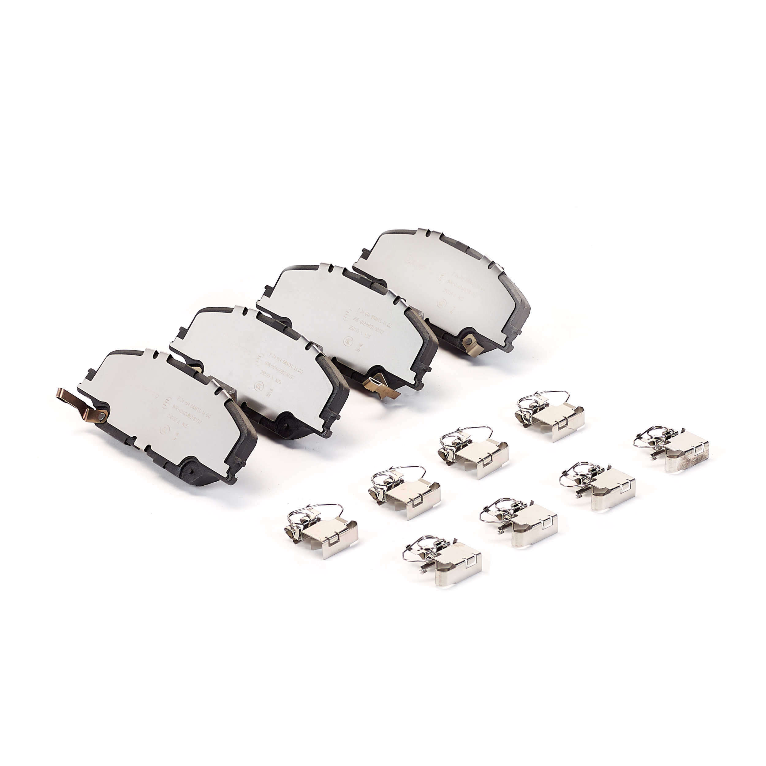 Jeu de 4 plaquettes de frein BREMBO ref. P 34 014