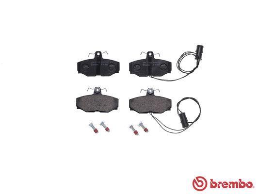 Jeu de 4 plaquettes de frein BREMBO ref. P 36 006
