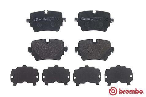 Jogo de 4 pastilhas de travão BREMBO ref. P 36 033
