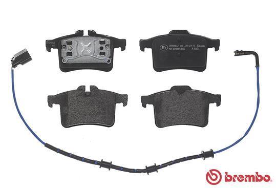 Jogo de 4 pastilhas de travão BREMBO ref. P 36 034