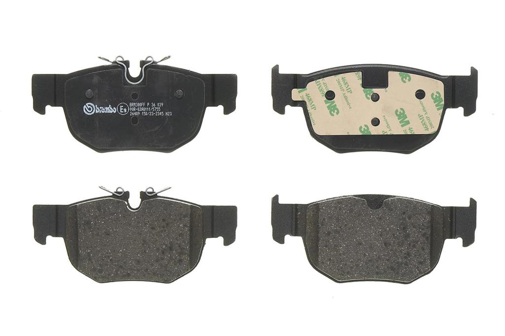 Jogo de 4 pastilhas de travão BREMBO ref. P 36 039