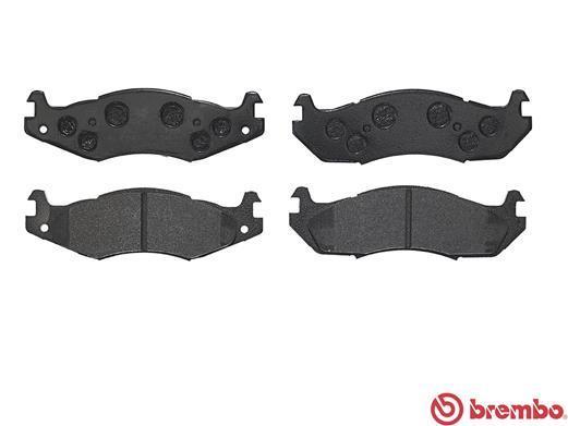 Jogo de 4 pastilhas de travão BREMBO ref. P 37 001