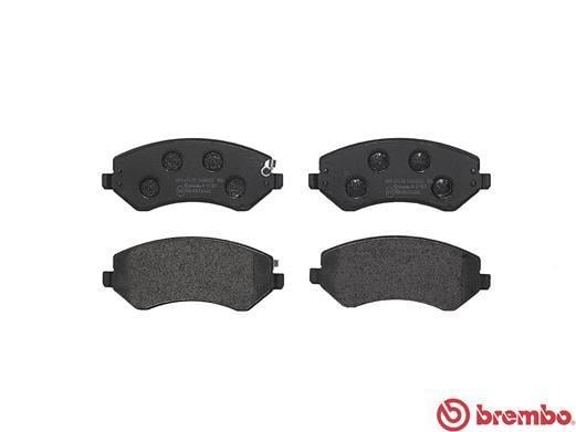 Jeu de 4 plaquettes de frein BREMBO ref. P 37 007