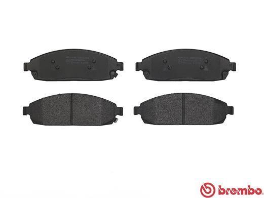 Jogo de 4 pastilhas de travão BREMBO ref. P 37 010