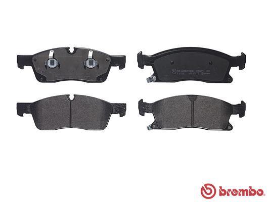 Jogo de 4 pastilhas de travão BREMBO ref. P 37 015