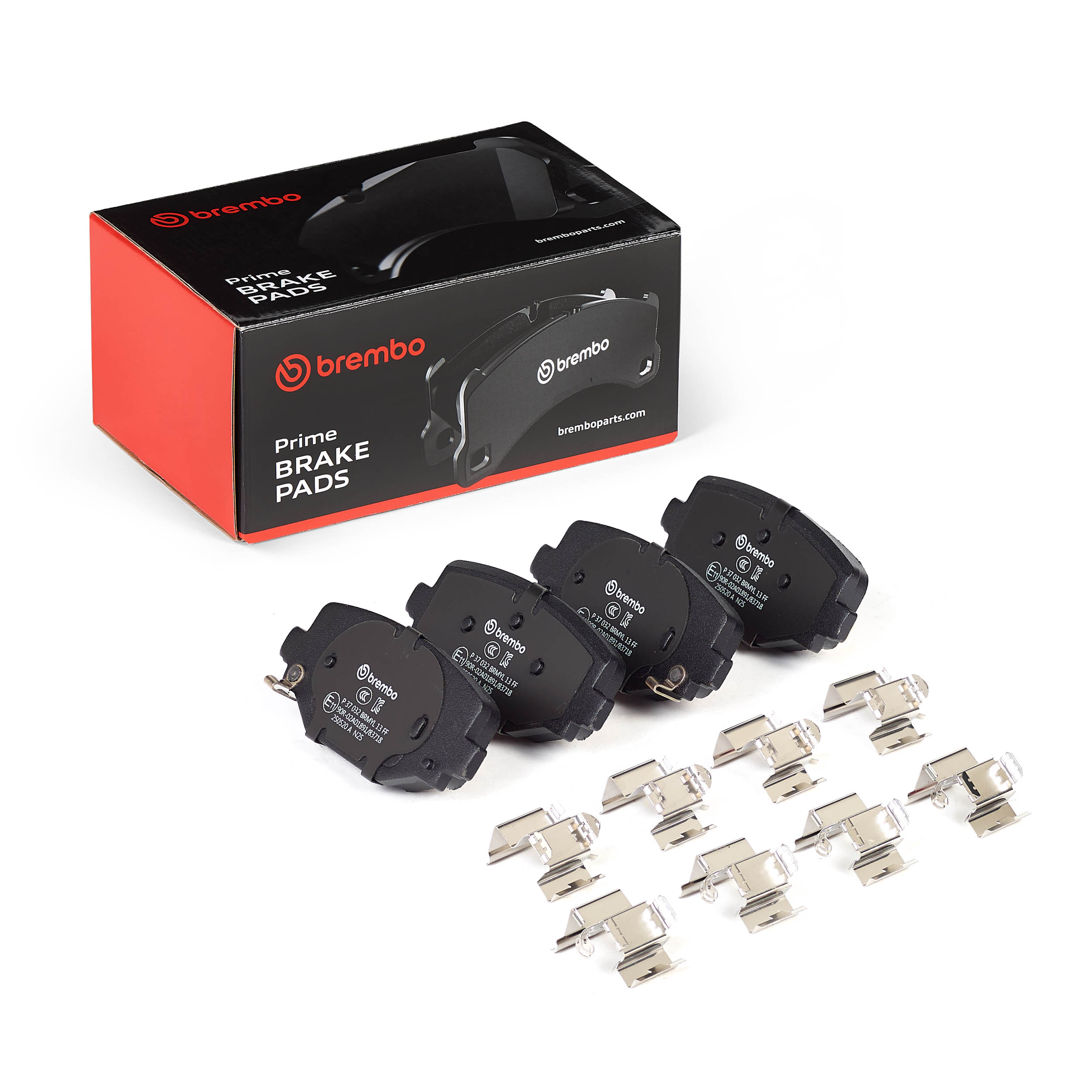 Jogo de 4 pastilhas de travão BREMBO ref. P 37 032