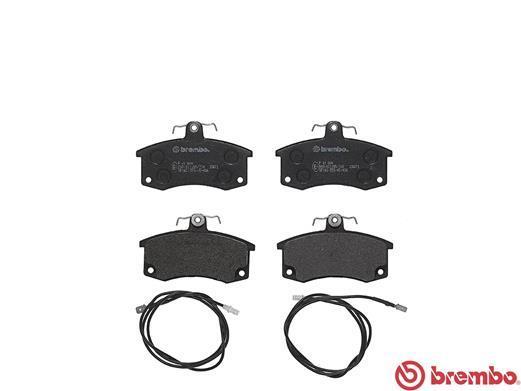 Jeu de 4 plaquettes de frein BREMBO ref. P 41 004
