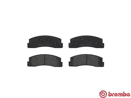 Jeu de 4 plaquettes de frein BREMBO ref. P 41 005