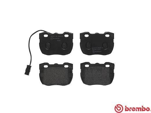 Jogo de 4 pastilhas de travão BREMBO ref. P 44 004