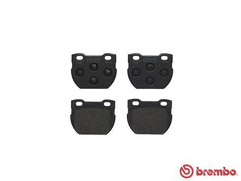Jogo de 4 pastilhas de travão BREMBO ref. P 44 006
