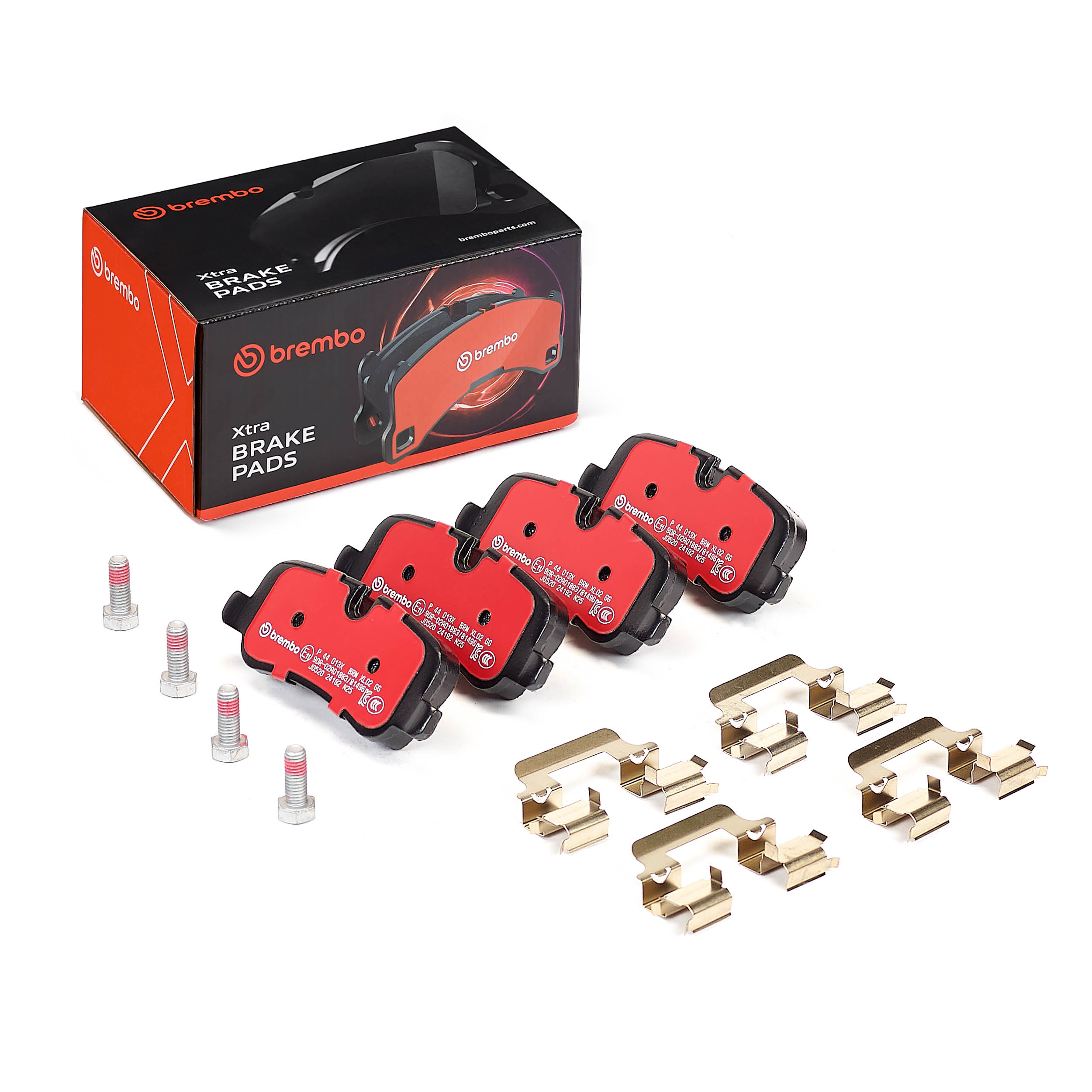 Jogo de 4 pastilhas de travão BREMBO ref. P 44 013X