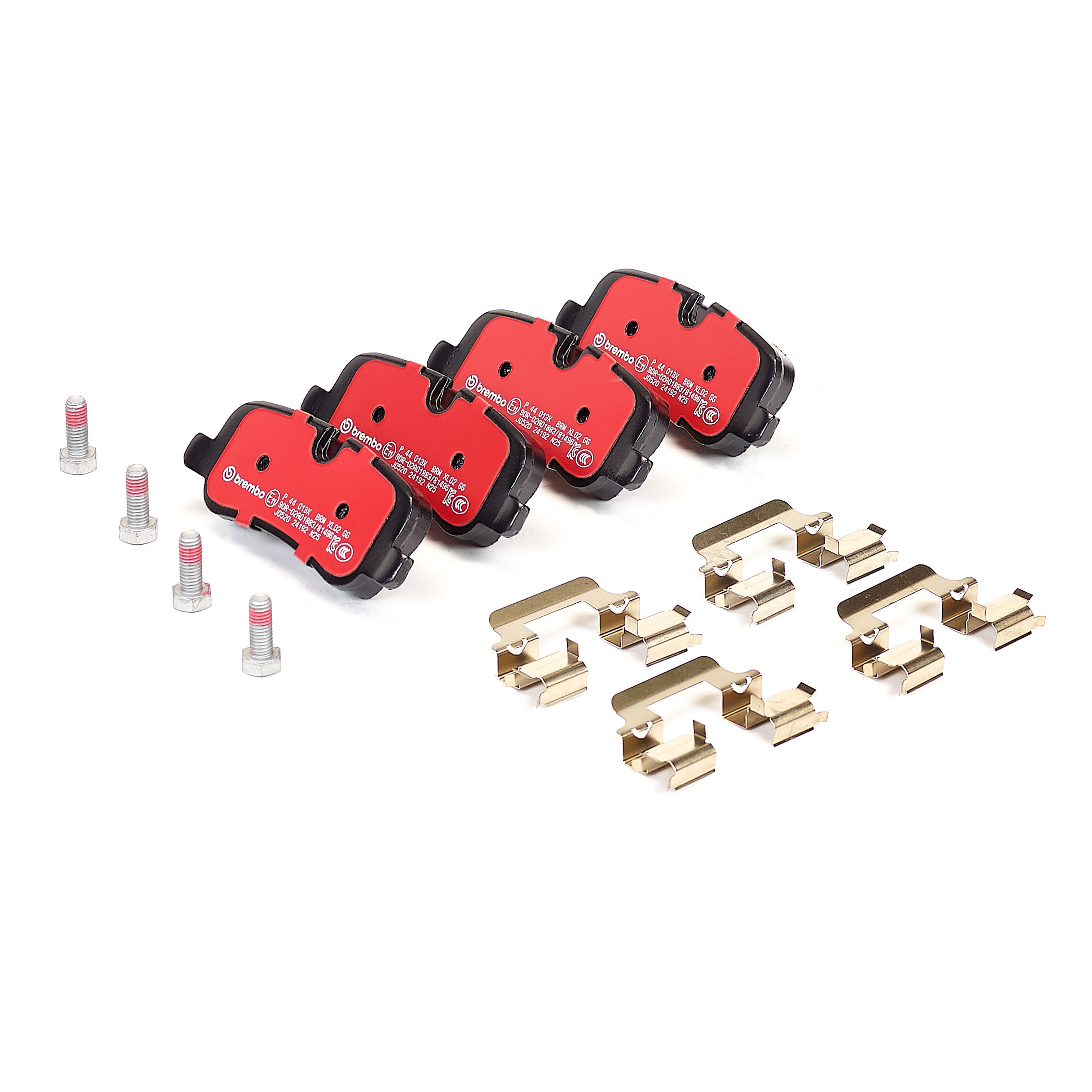 Jogo de 4 pastilhas de travão BREMBO ref. P 44 013X
