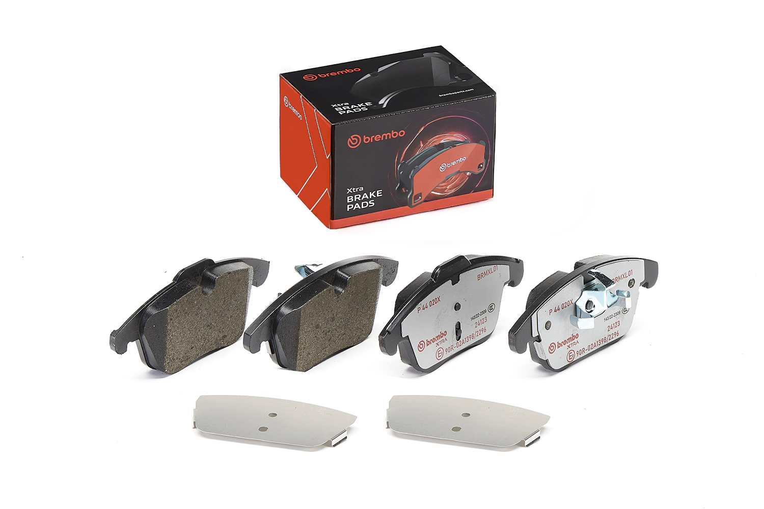 Jogo de 4 pastilhas de travão BREMBO ref. P 44 020X