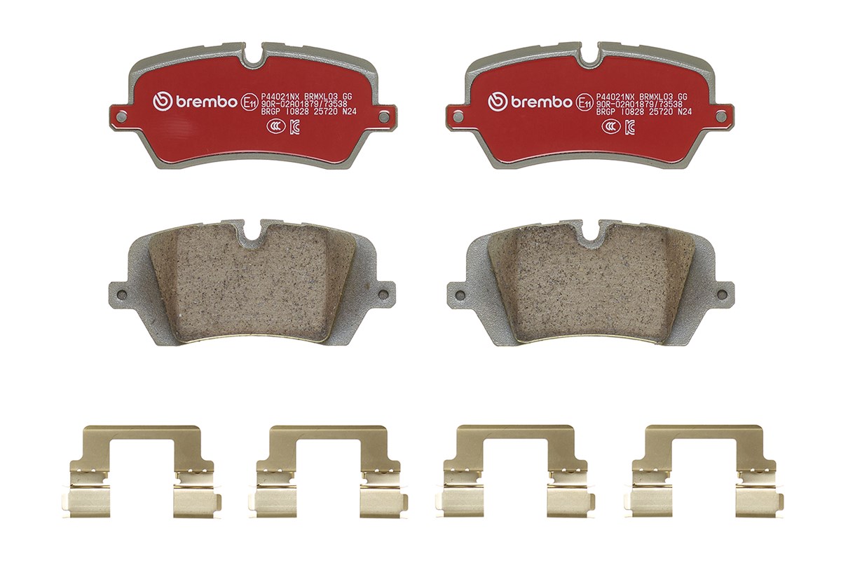 Jogo de 4 pastilhas de travão BREMBO ref. P44021NX