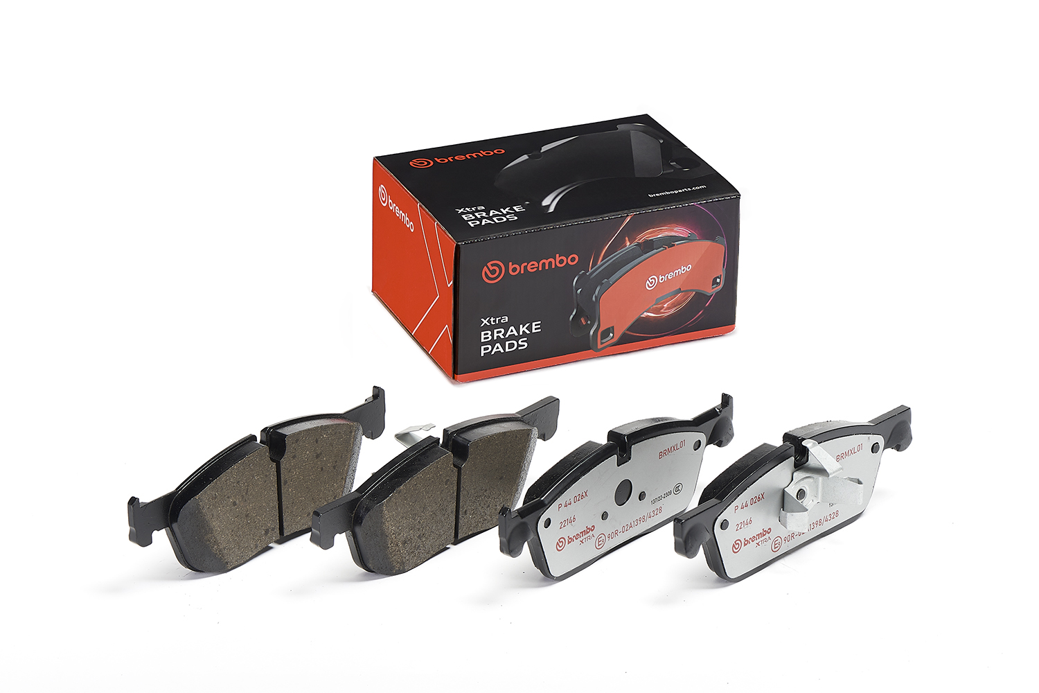 Jogo de 4 pastilhas de travão BREMBO ref. P 44 026X