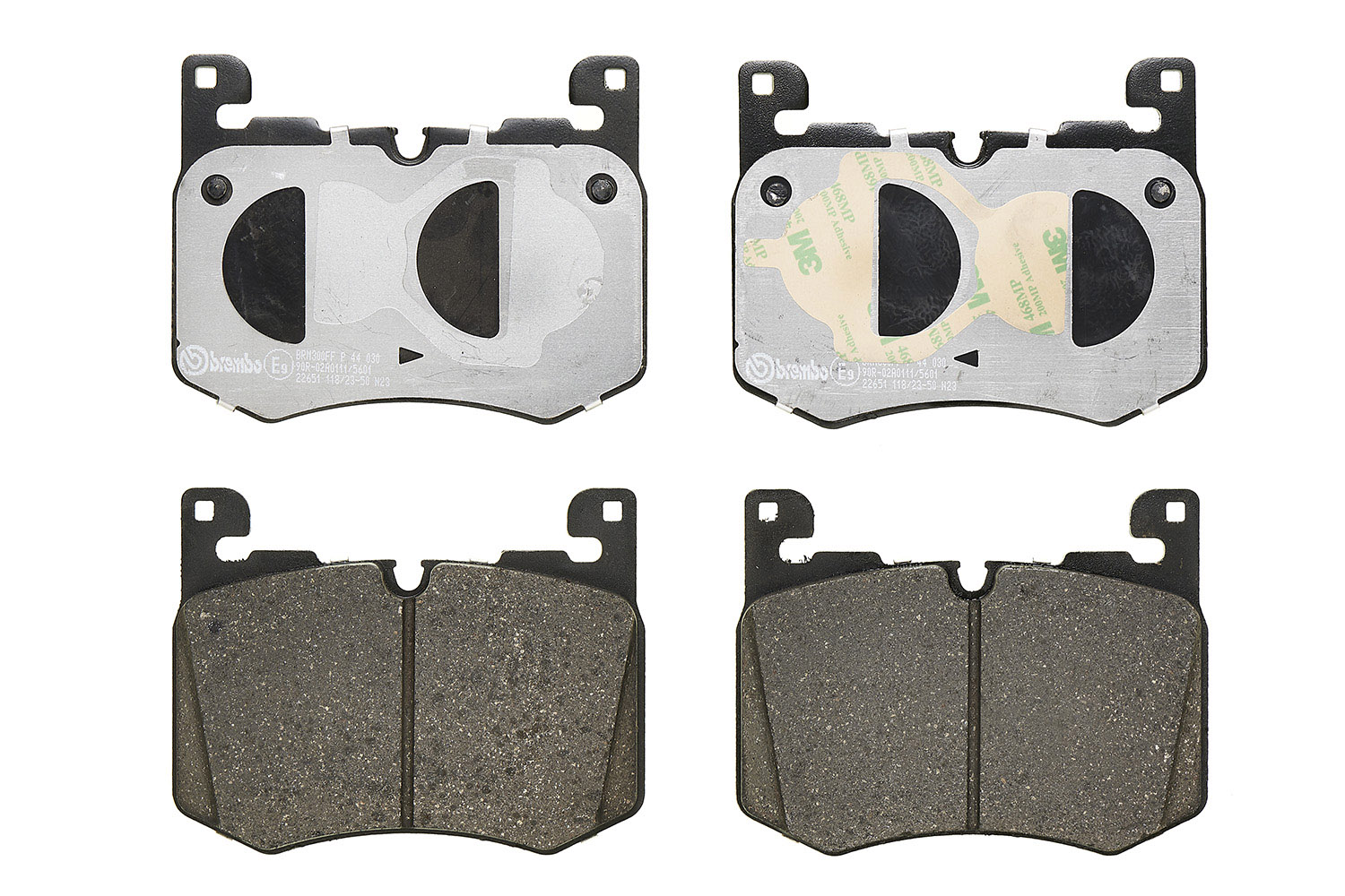Jogo de 4 pastilhas de travão BREMBO ref. P 44 030