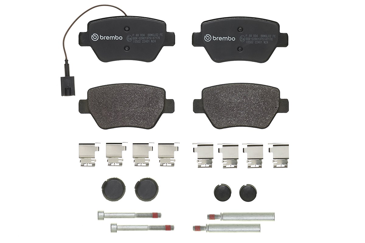 Jeu de 4 plaquettes de frein BREMBO ref. P 48 004