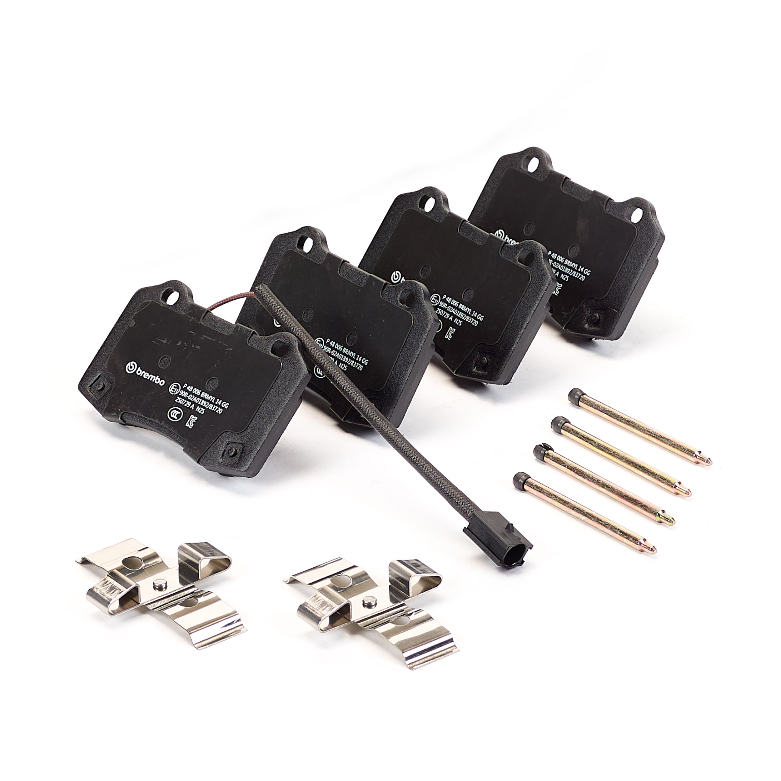 Jogo de 4 pastilhas de travão BREMBO ref. P 48 006