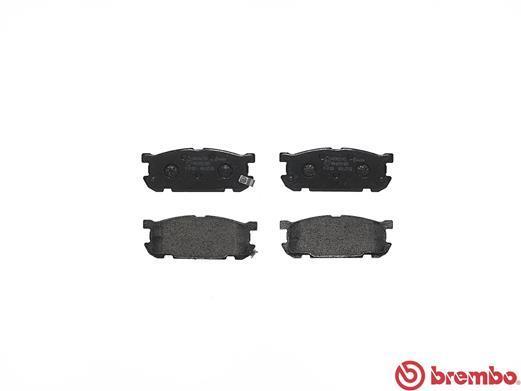 Jogo de 4 pastilhas de travão BREMBO ref. P 49 030