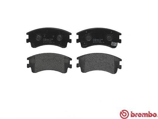 Jeu de 4 plaquettes de frein BREMBO ref. P 49 032