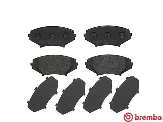 Jogo de 4 pastilhas de travão BREMBO ref. P 49 034