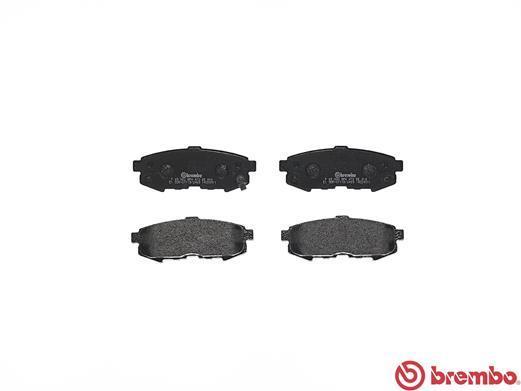 Jeu de 4 plaquettes de frein BREMBO ref. P 49 042