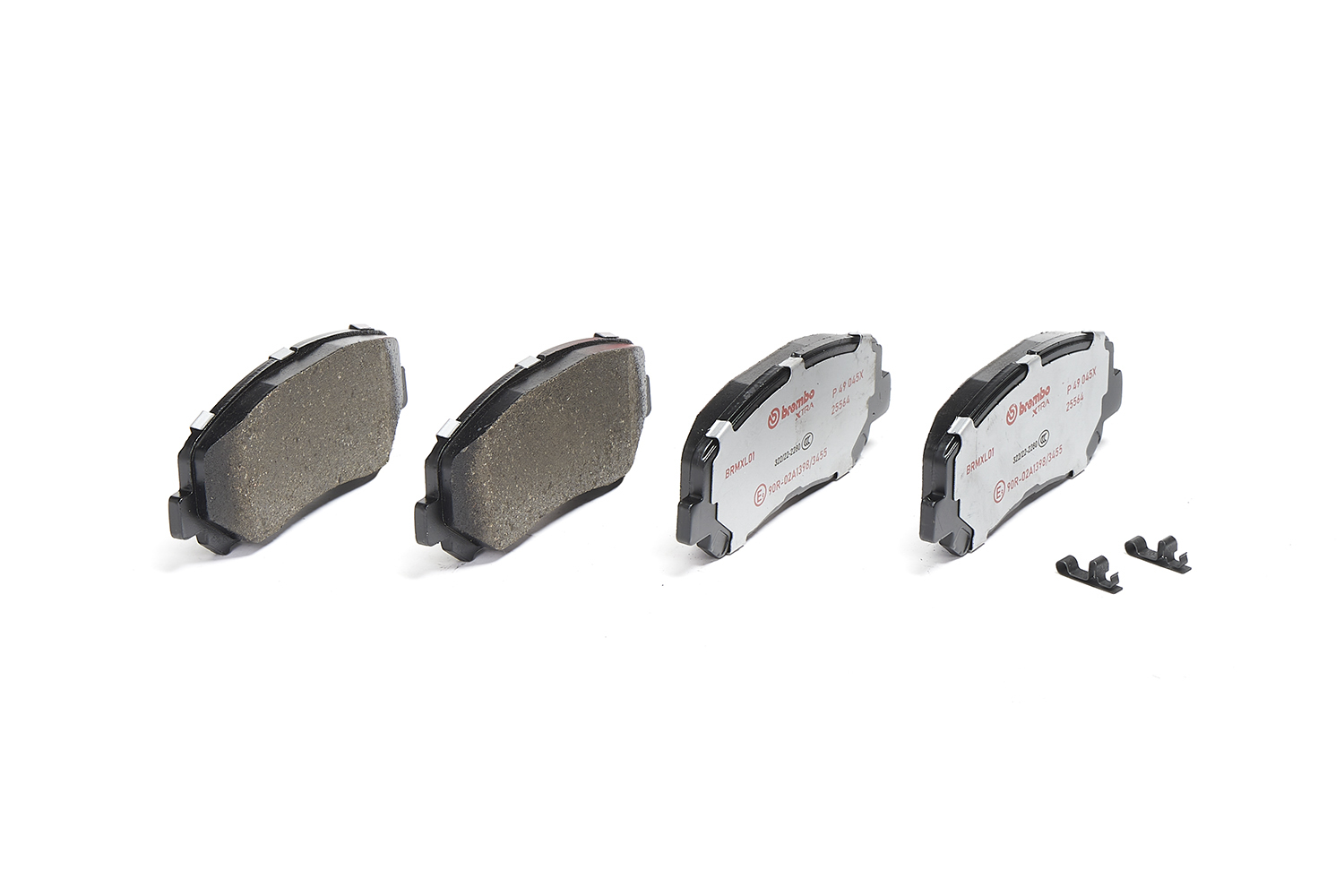 Jogo de 4 pastilhas de travão BREMBO ref. P 49 045X