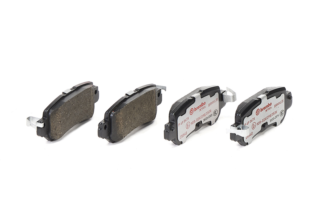Jogo de 4 pastilhas de travão BREMBO ref. P 49 047X