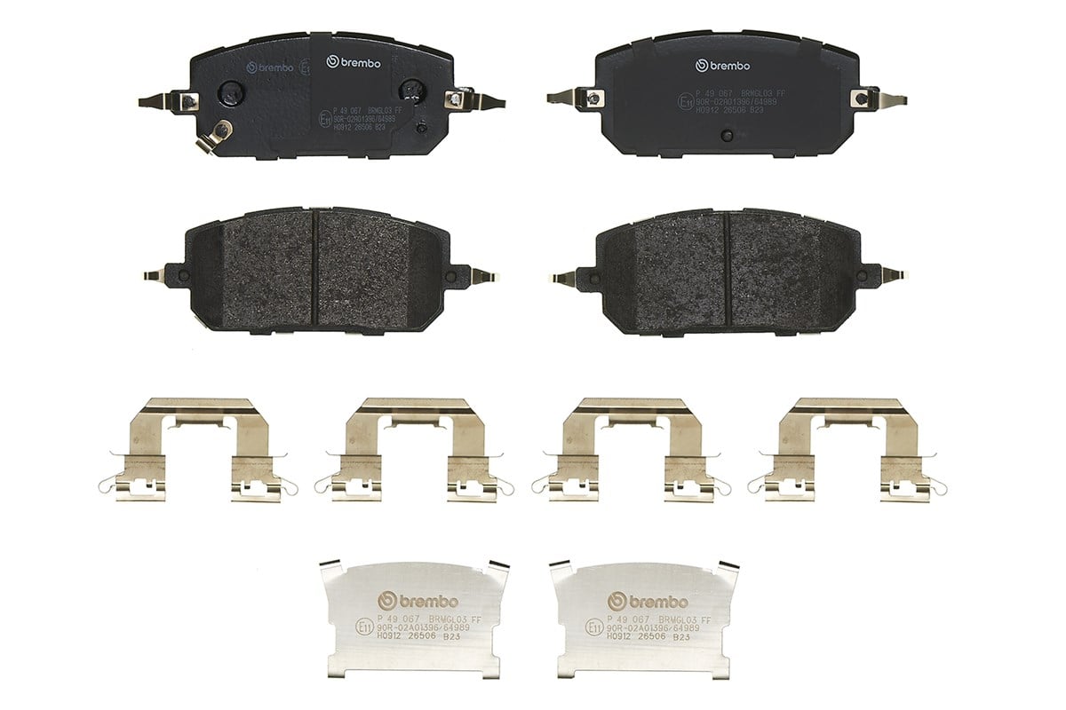 Jogo de 4 pastilhas de travão BREMBO ref. P 49 067