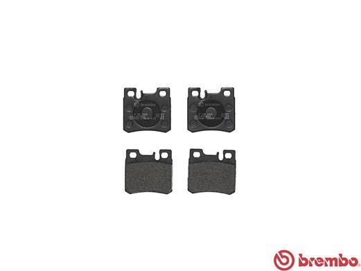 Jogo de 4 pastilhas de travão BREMBO ref. P 50 009