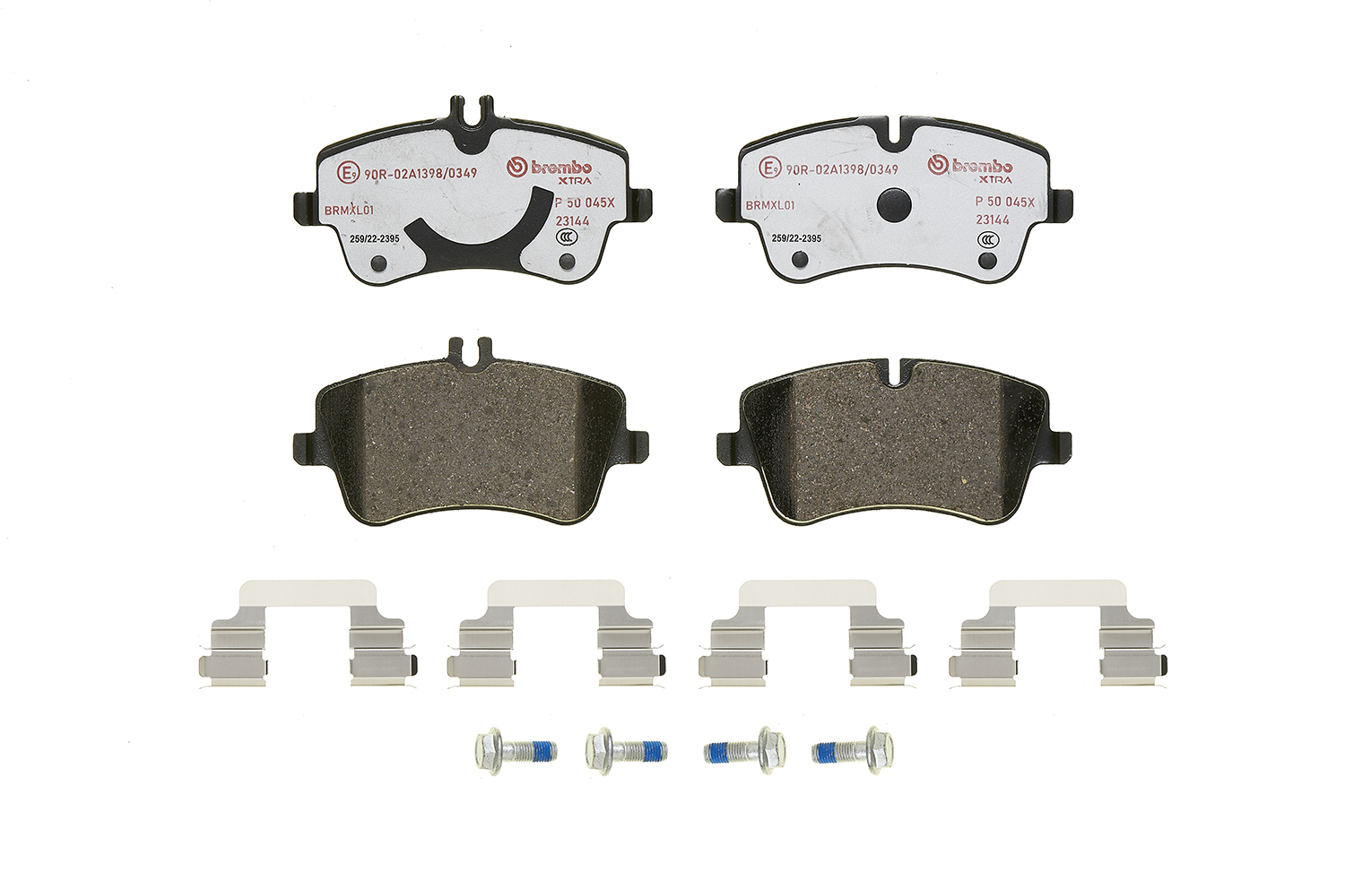 Jogo de 4 pastilhas de travão BREMBO ref. P 50 045X