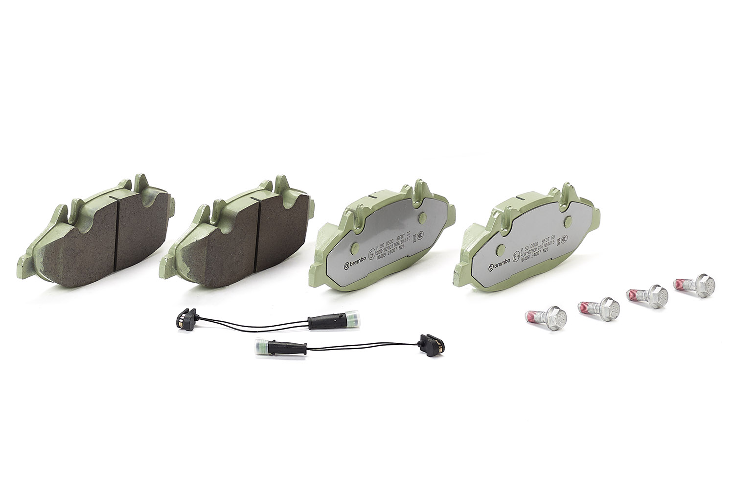 Jeu de 4 plaquettes de frein BREMBO ref. P 50 050G