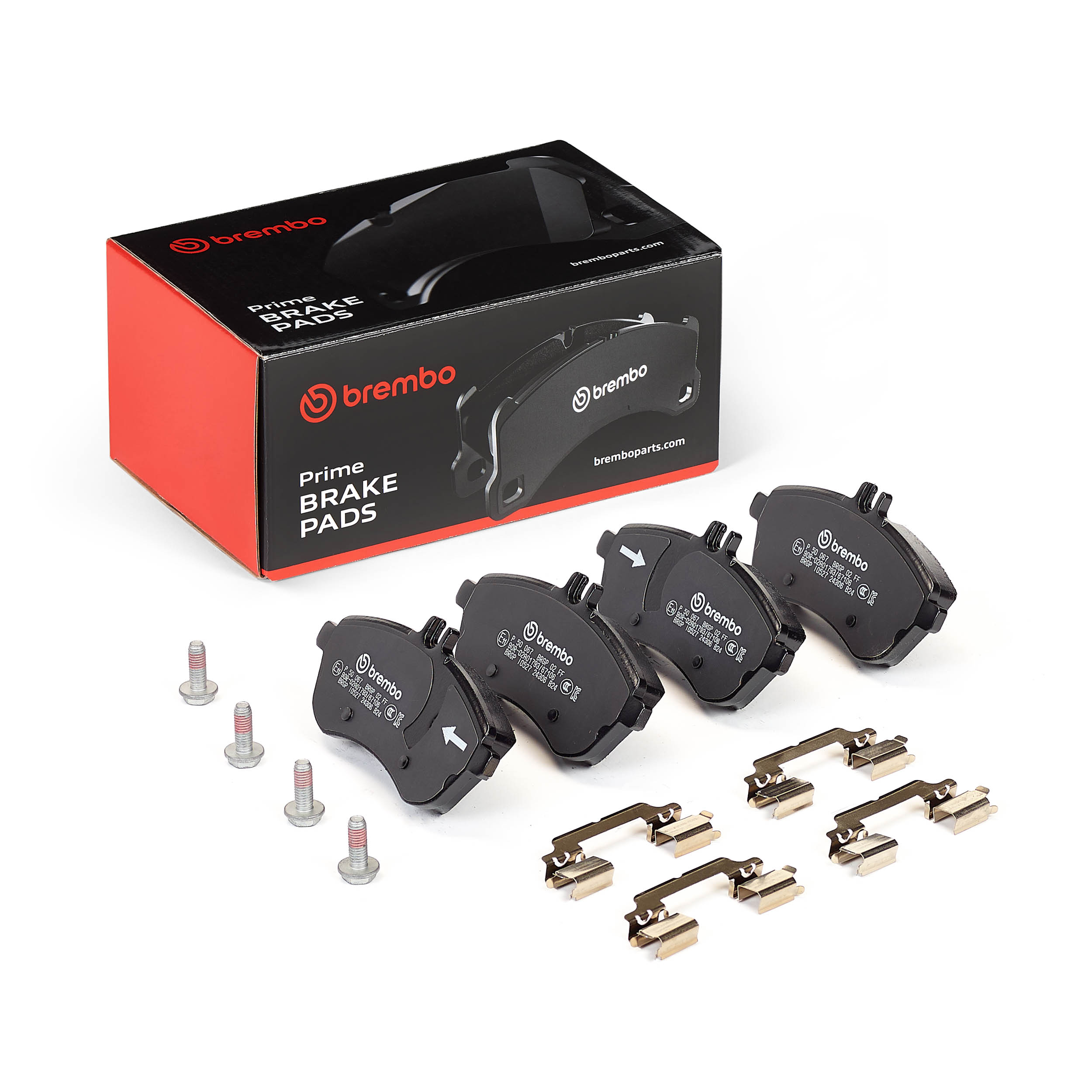 Jogo de 4 pastilhas de travão BREMBO ref. P 50 067