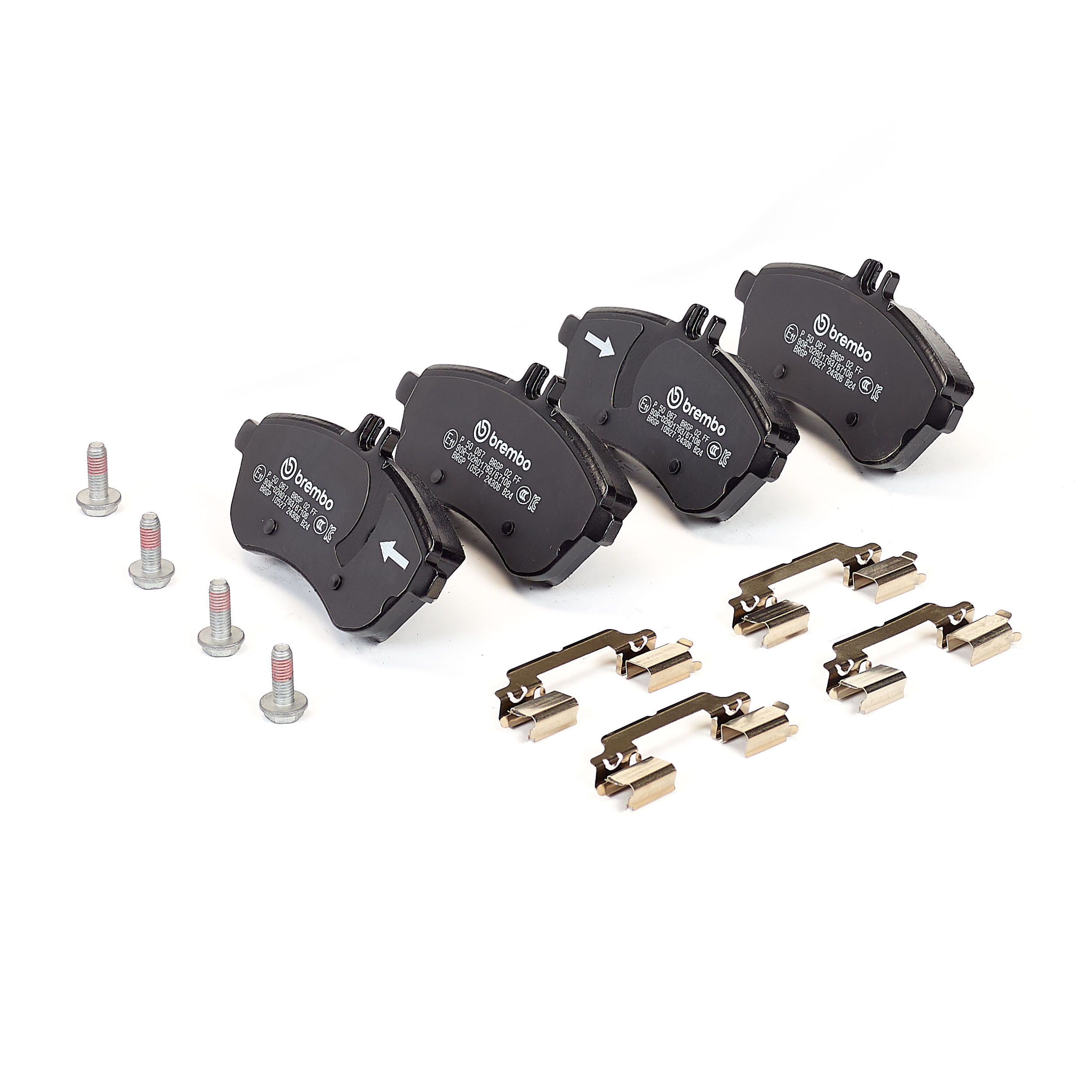 Jogo de 4 pastilhas de travão BREMBO ref. P 50 067