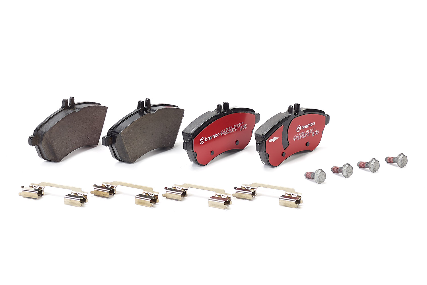 Jogo de 4 pastilhas de travão BREMBO ref. P 50 067X