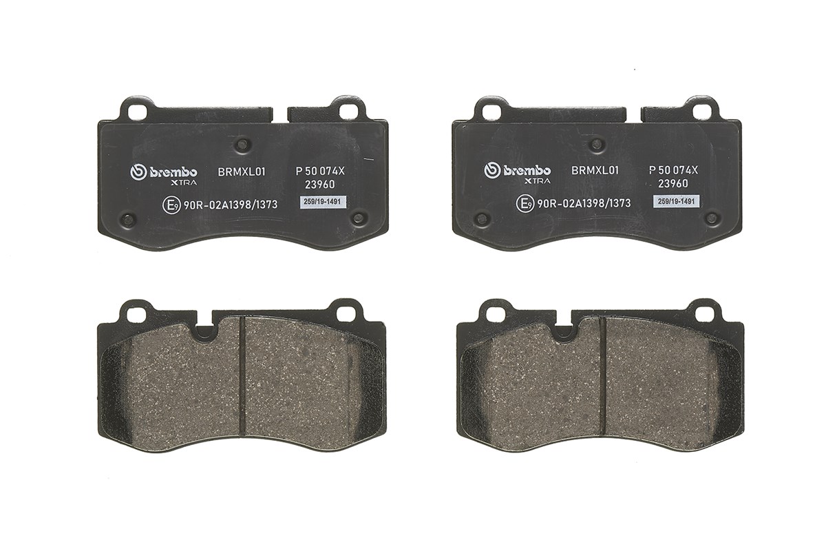 Jogo de 4 pastilhas de travão BREMBO ref. P 50 074X