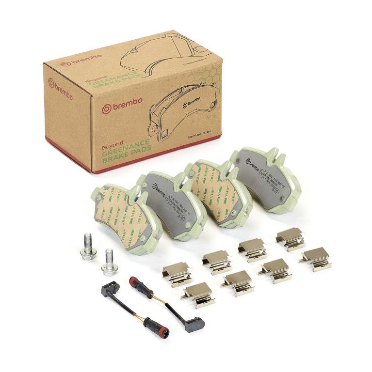 Jeu de 4 plaquettes de frein BREMBO P 50 084G
