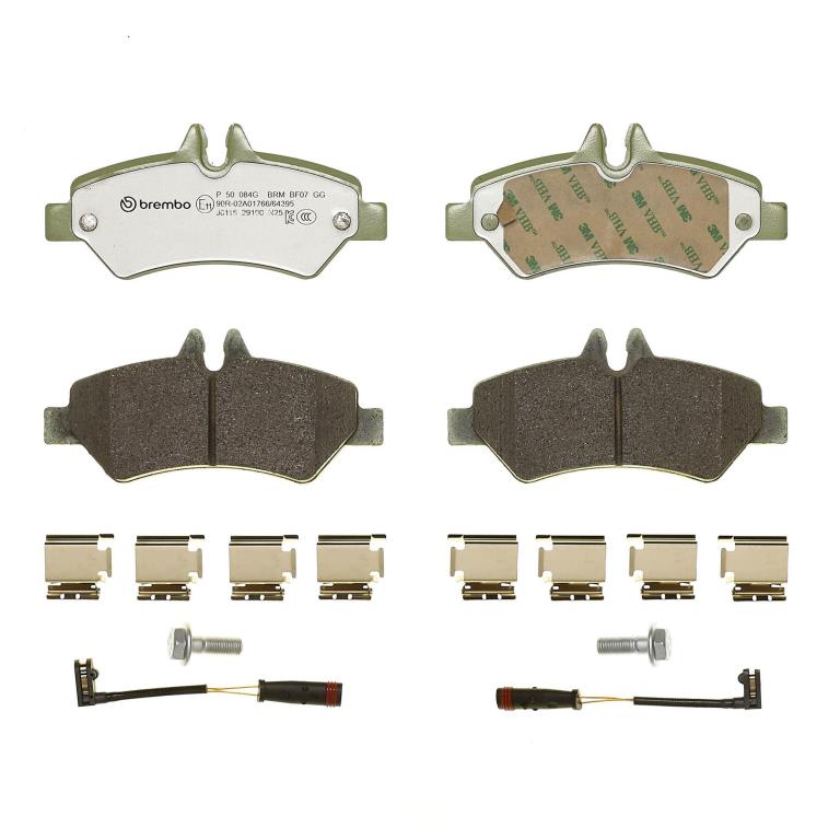 Jeu de 4 plaquettes de frein BREMBO P 50 084G