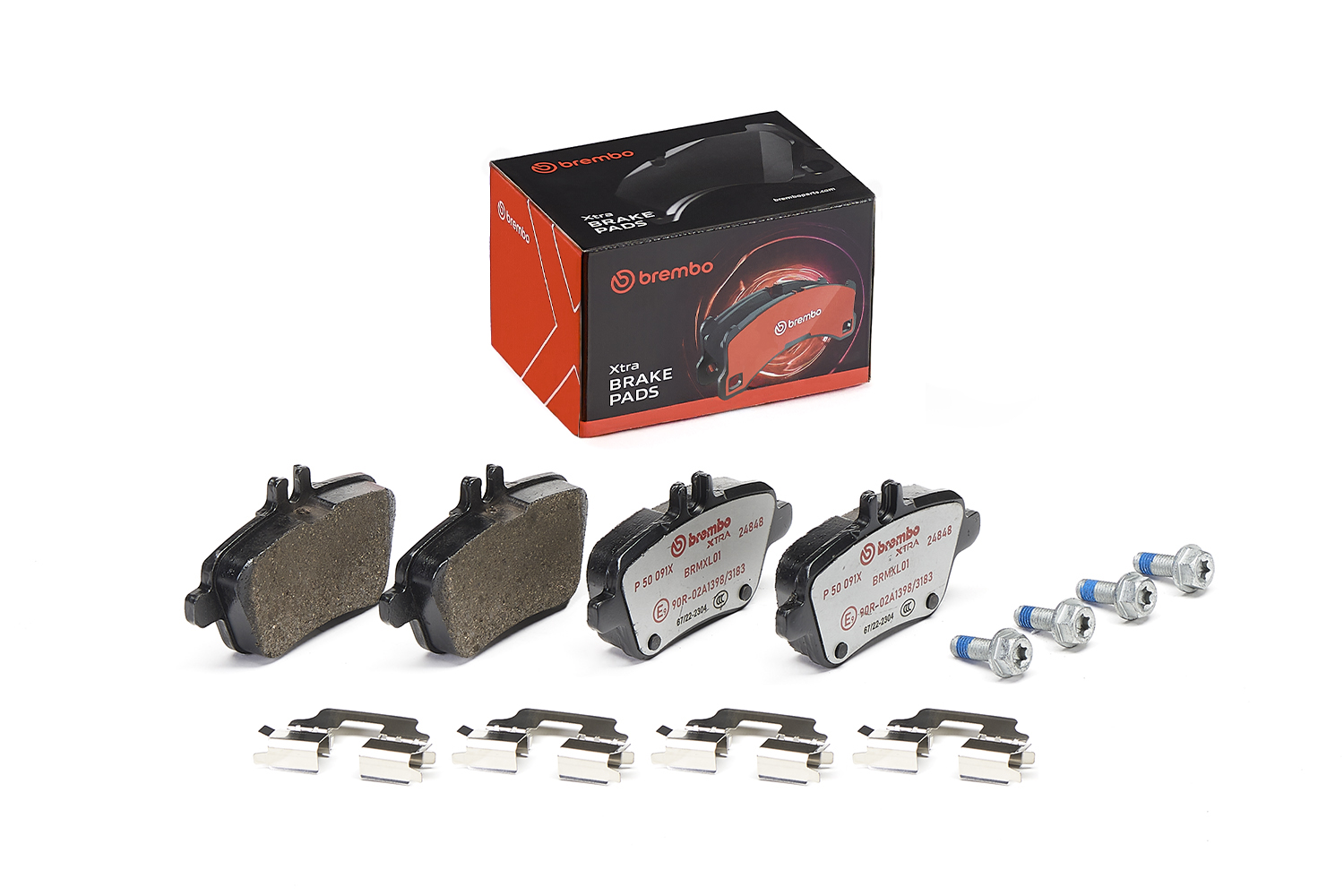 Jogo de 4 pastilhas de travão BREMBO ref. P 50 091X