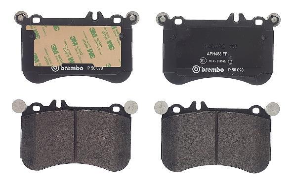 Jogo de 4 pastilhas de travão BREMBO ref. P 50 098