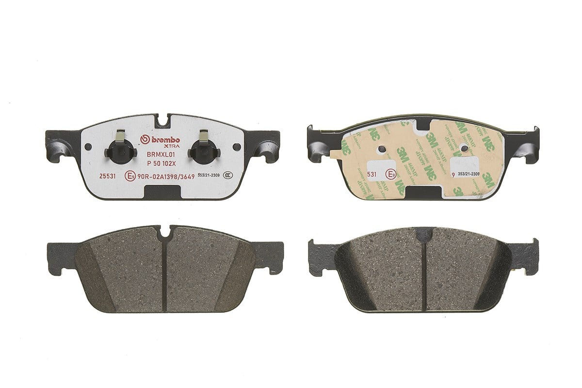 Jogo de 4 pastilhas de travão BREMBO ref. P 50 102X