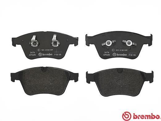Jogo de 4 pastilhas de travão BREMBO ref. P 50 105