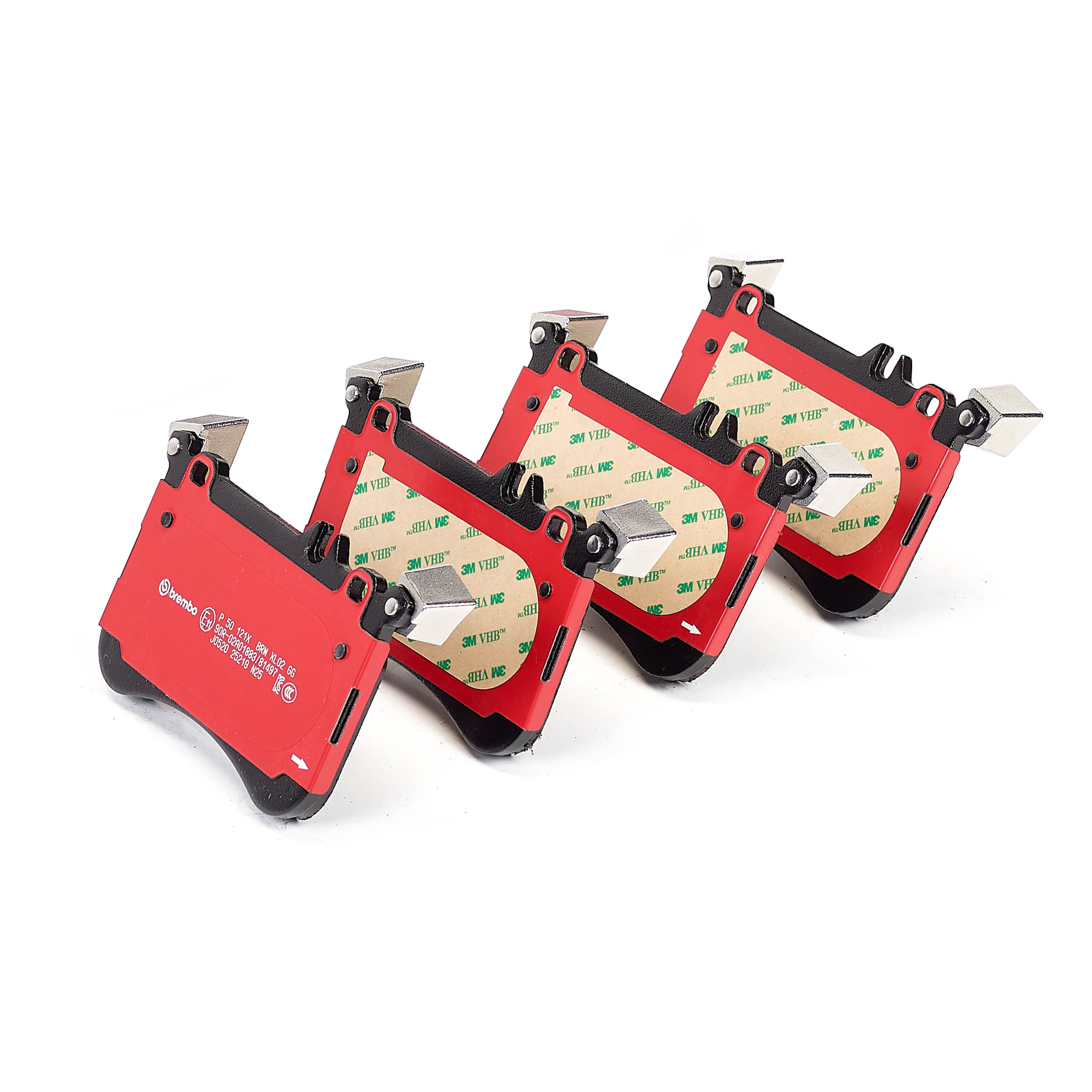 Jogo de 4 pastilhas de travão BREMBO ref. P 50 121X