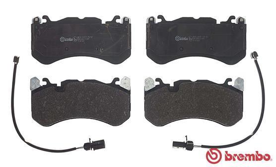 Jeu de 4 plaquettes de frein BREMBO ref. P 50 127