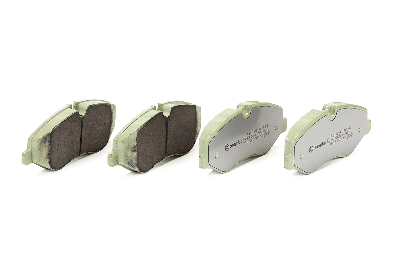 Jogo de 4 pastilhas de travão BREMBO ref. P 50 129G