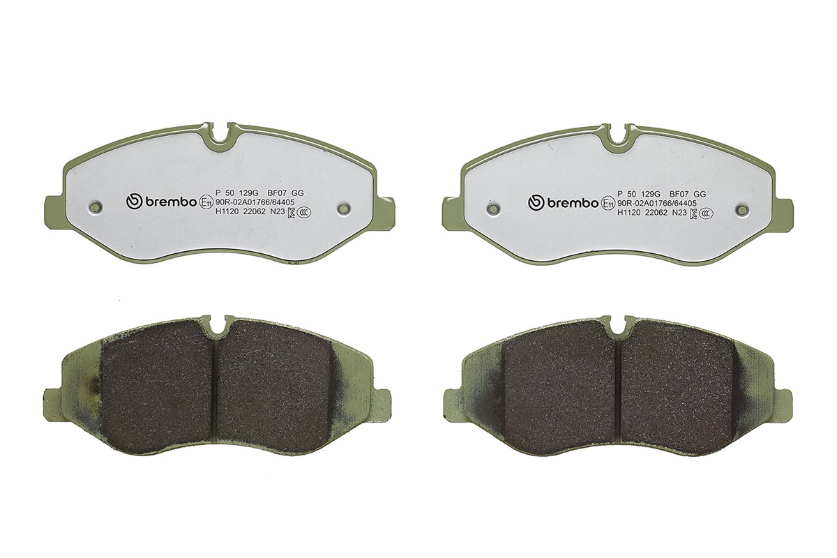 Jogo de 4 pastilhas de travão BREMBO ref. P 50 129G