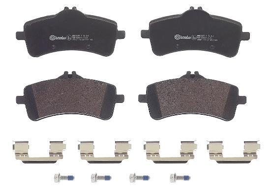 Jeu de 4 plaquettes de frein BREMBO ref. P 50 131