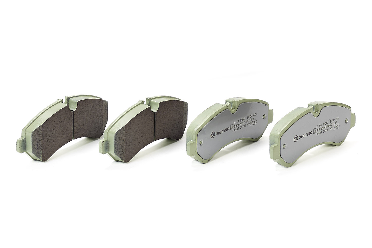 Jogo de 4 pastilhas de travão BREMBO ref. P 50 150G